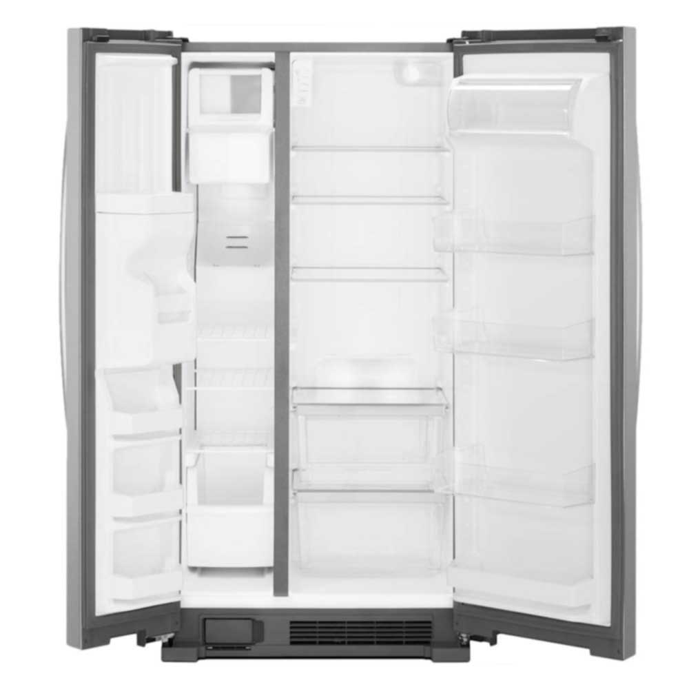 Whirlpool - 21.4 Cu. Ft. Side-by-Side Refrigerator WRS311SDHM - Oikos ...