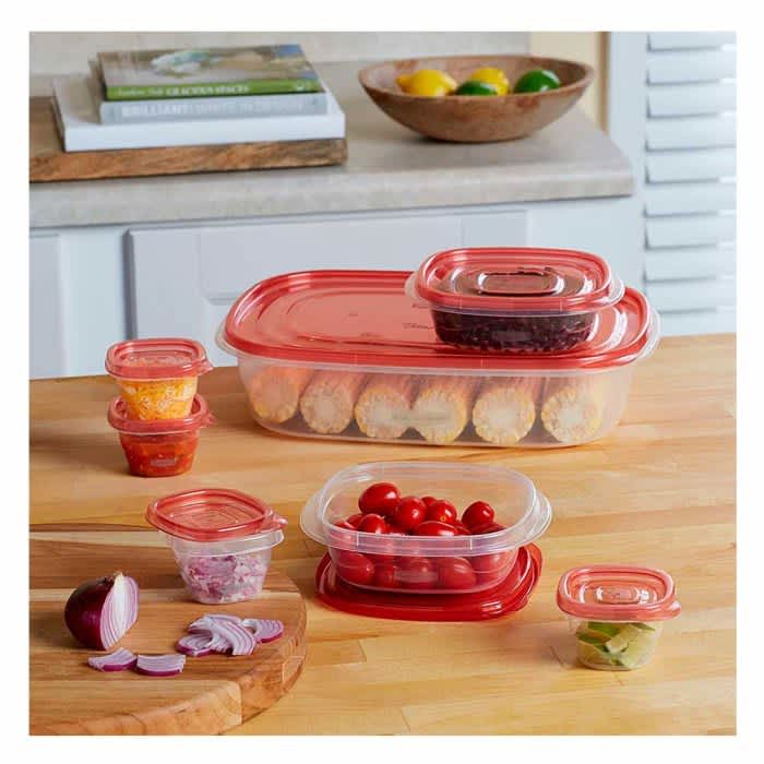 Rubbermaid TakeAlongs Food Storage Containers, 20 Count 2092732