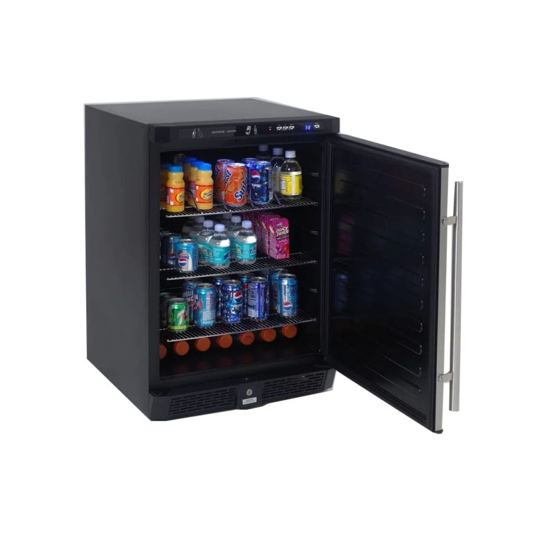 Avanti 24 Inch Beverage Cooler with 5.1 cu. ft. Capacity, Adjustable