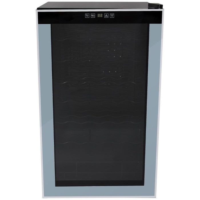 West Bend WB340WCNB Wine Cooler Freestanding Single Zone with Temperature Control Holds Up to 34 Bottles WB340WCNB